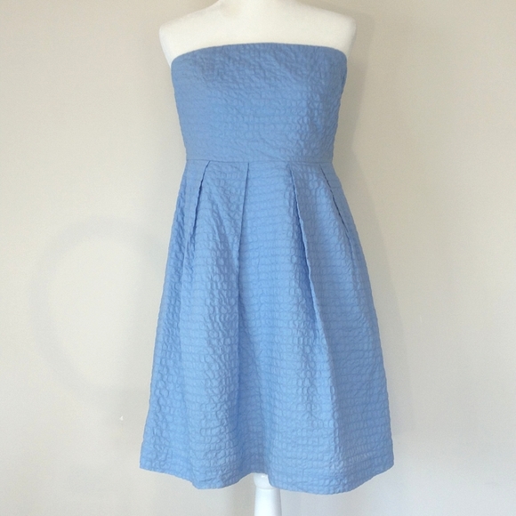J. Crew Dresses & Skirts - J.Crew Lorelei periwinkle blue dress. Size 12